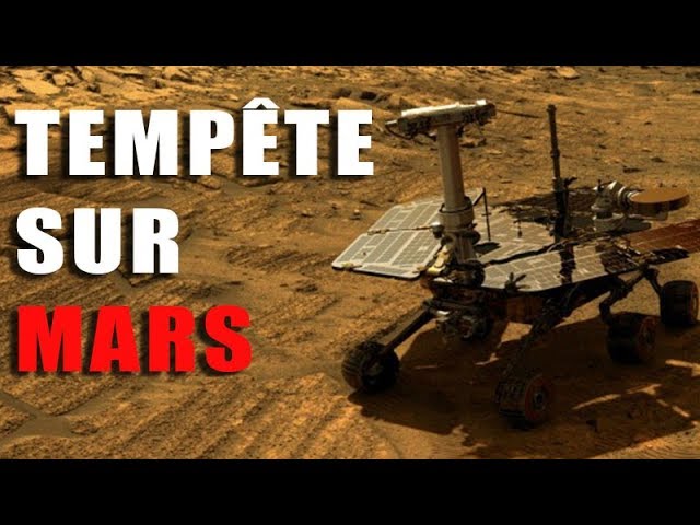 Mars : Le rover Opportunity au coeur de la tempête ! DNDE#63