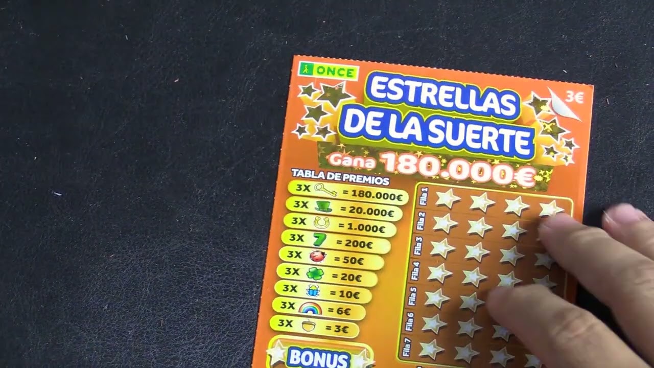NUEVO RASCA ESTRELLAS DE LA SUERTE | EP 2| RASCAS DE LA ONCE PREMIADOS