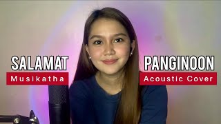 SALAMAT PANGINOON  Musikatha (Acoustic Cover with Lyrics)