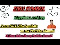 Zibu symbols happiness and joy free zibu symbols workshop on my youtube channel