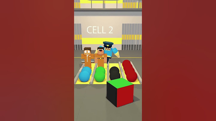 Balloon Stepping Challenge: Barry Policeman Vs  Herobrine and His Friends
