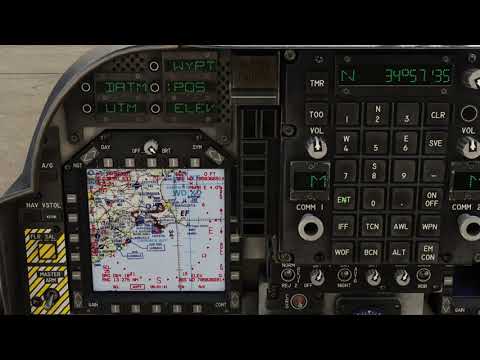 Видео: Harrier AV-8B: создание и редактирование ППМ (DCS)