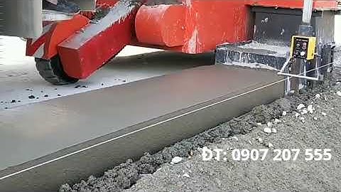 Máy lát betong vỉa hè H800 | Bó vỉa / Concrete Paver Machine Curb
