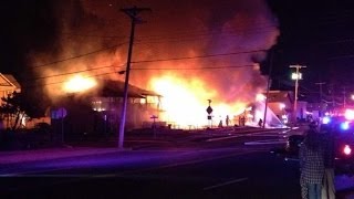 Point Pleasant Beach Mariner's Cove Motel Fire Dispatch AUDIO ONLY