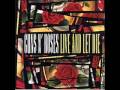 Guns N' Roses - Live and Let Die (studio version with lyrics)