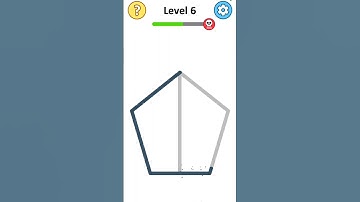 Single Line Drawing: Link Dots Level 6 #singlelinedrawing #game #shortfeed #shorts