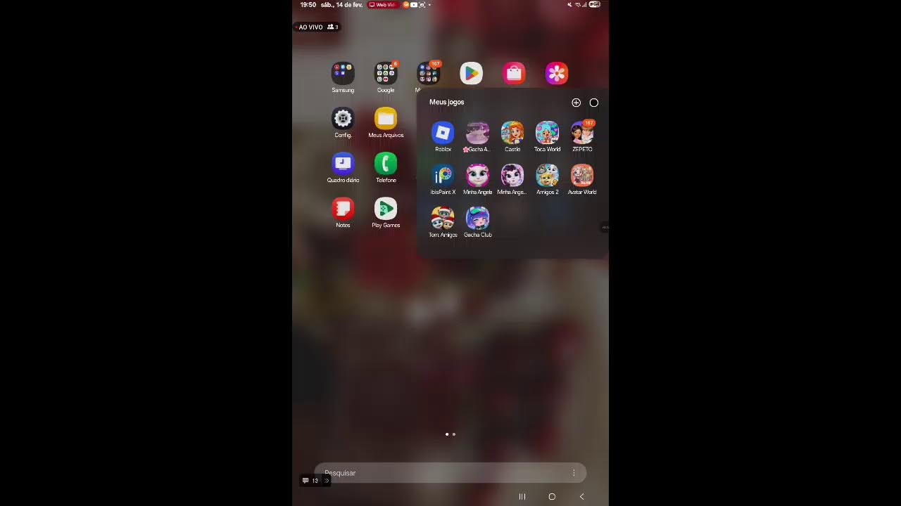 jogando com os inscritos