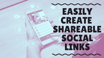 Shareable Link Generator for Social Media in less than a minute