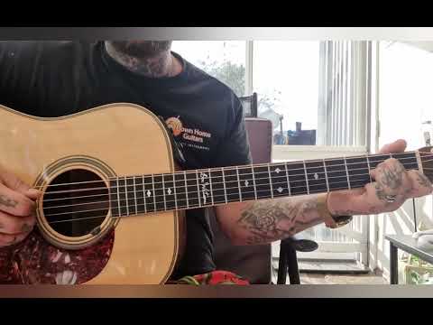 Flatpick Nation | Doc Watson style - Shady Grove SUPER EASY BEGINNER BLUEGRASS GUITAR