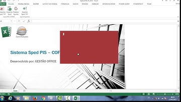 Planilha Excel Sped Contribuições