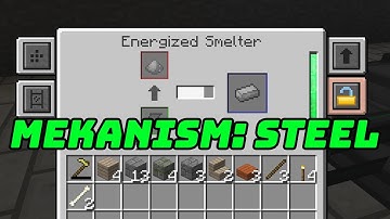 How To Make Steel | Minecraft Mekanism 1.12.2
