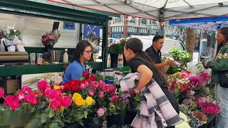 Union Square flower seller looks for Mother's Day business bounce