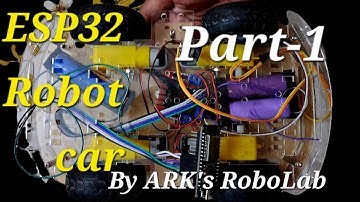 Building a Smart Robot Car with ESP32 | Step-by-Step Tutorial | Full Guide | Code Explained 