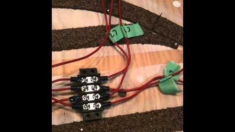 Model Railroad DC Wiring