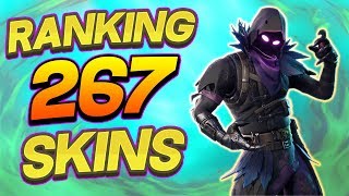 Ranking All 267 Fortnite: Battle Royale Skins (Updated)