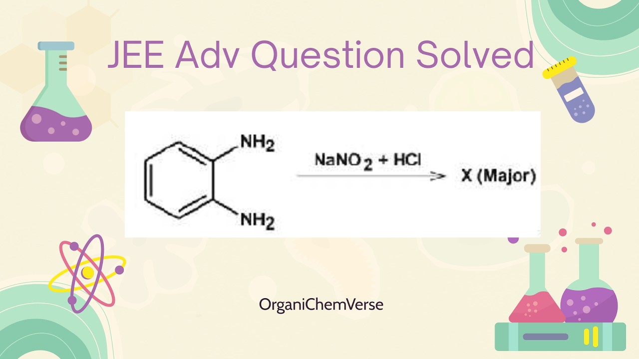 Diazotization of o-phenylenediamine to benzotriazole 