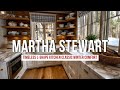 Timeless L Shape Kitchen Inspired by Martha Stewart Classic Winter Comfort