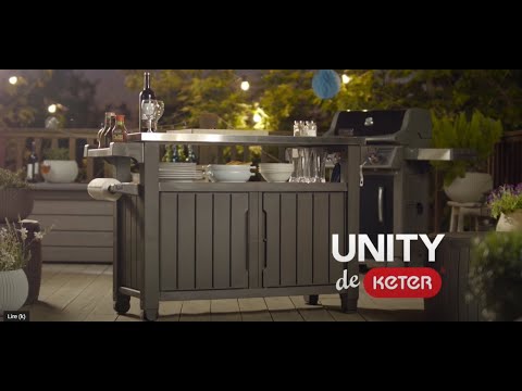 Desserte extérieure Keter - Unity XL, 270L