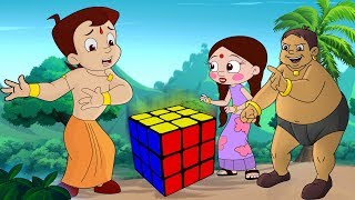 Green gold animation presents chhota bheem - mysterious cube and his
friends are trapped in the world which has no shine. people of city
scared...