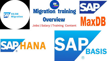 Overview Of OS/DB Migration Training | Companies for SAP Basis and HANA Jobs | Salary for SAP Basis