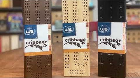 Elegant Solid Wood Cabinet Cribbage Board – A Timeless Keepsake #WEGames