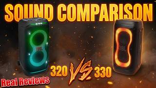 JBL Partybox 320 (v3.0.0)  vs 330 (26.12.10) Sound Comparison