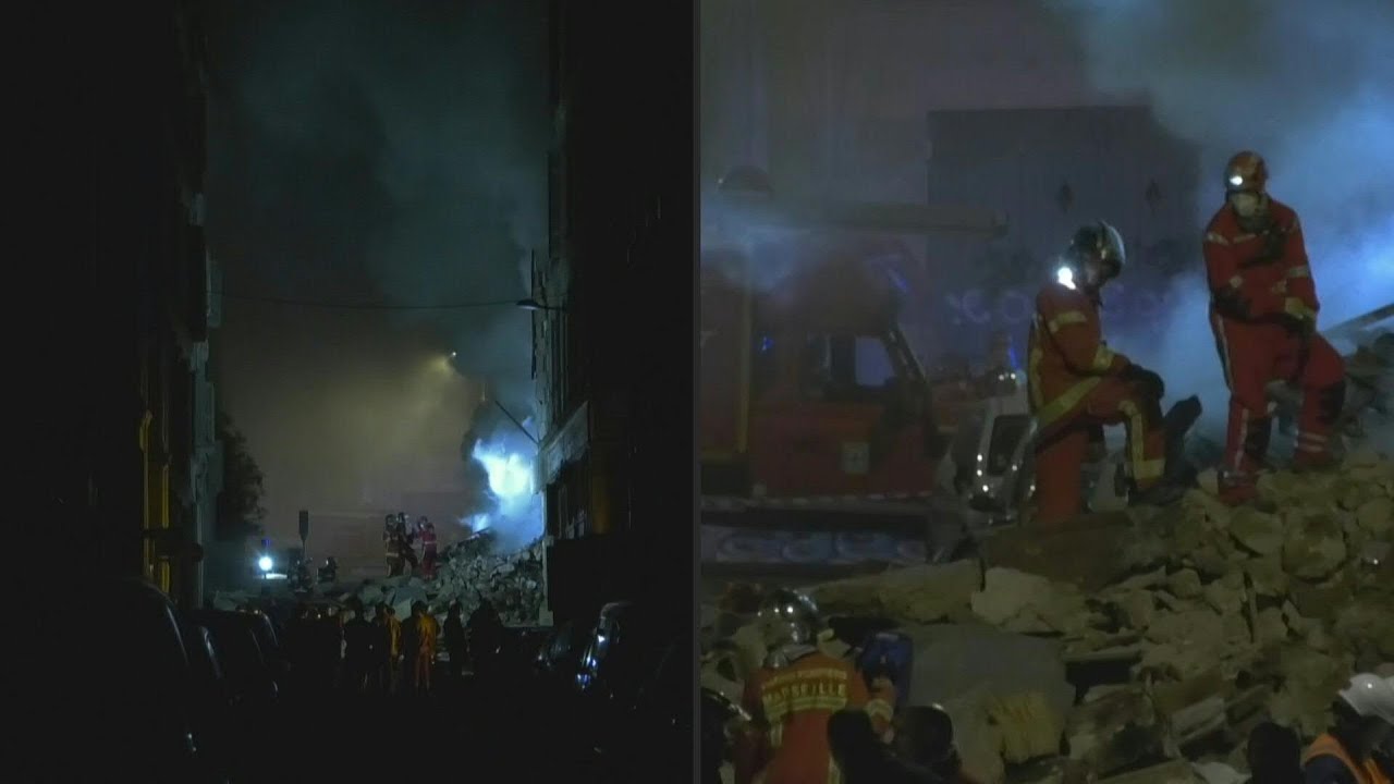 Edificio se derrumba en Marsella y deja al menos cinco heridos | AFP ...