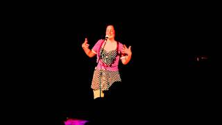 Anne Performing during VicSlam Finals 2011