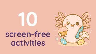 ✏️ Printable toddler games | 10 Screen-free activities | Activities for 4 years old