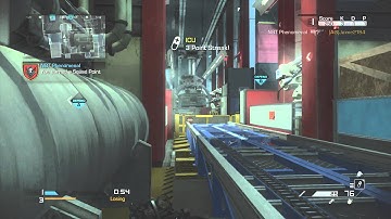 Call of Duty Ghosts 1v4 Clutch in SnD