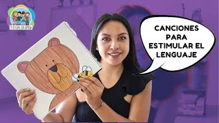 3 Canciones para estimular el lenguaje con material didáctico l Mi terapia con Ximena