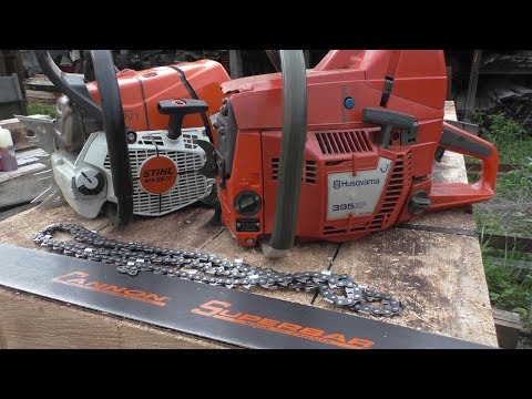 395XP vs MS661 - 36" bar