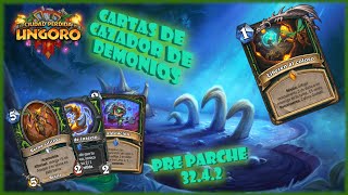 Pre Parche 32.4.2 Y Review , De 2 En 2 Con Dh Mision - La Ciudad Perdida De Ungoro - Hearthstone