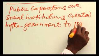 PUBLIC ENTERPRISES OR PUBLIC CORPORATIONS OR PARASTATALS