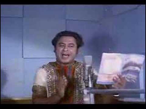 Kishore Kumar live studio recording