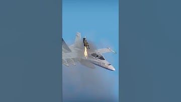 Combat Jet Pilot Ejection Moment!