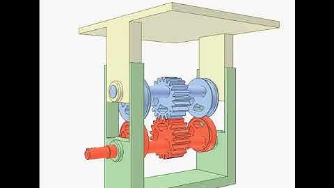 Rotation to translation mechanism 2480p | Design engineering | Mechanisms | design concepts