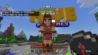 Minecraft skywars, death run, and hungergames