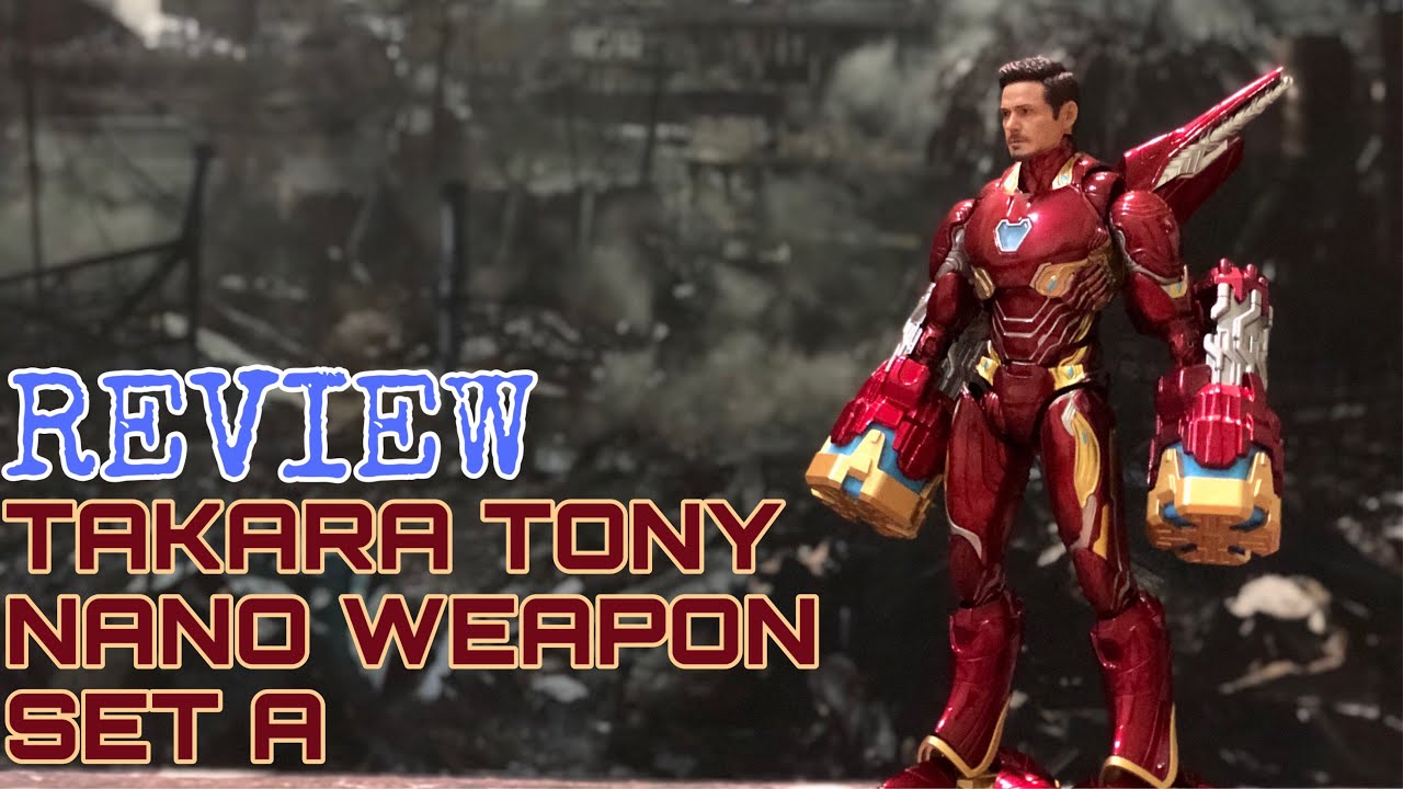 REVIEW: Takara Tony Nano Weapon Set A for SH Figuarts Iron Man Mark 50 ...