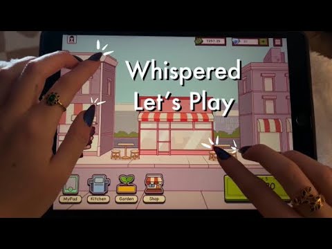 ASMR Whispered Let’s Play! Good Pizza, Great Pizza & Screen Taps