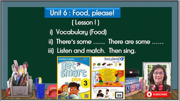 Get Smart Plus 3: Unit 6, Food, please! There