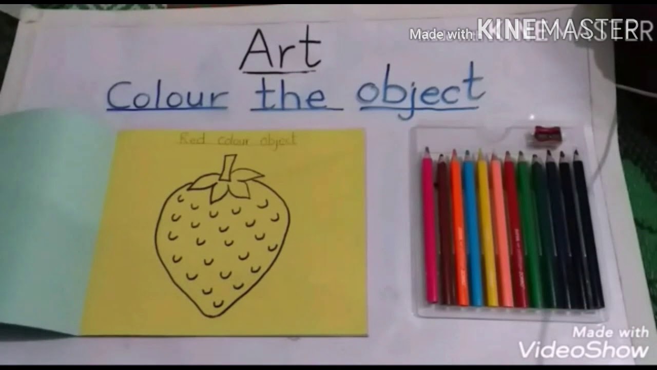 Class KG Art & Drawing Lesson 1 - YouTube
