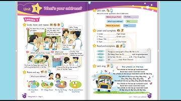 Tiếng Anh 5, Unit 1 What