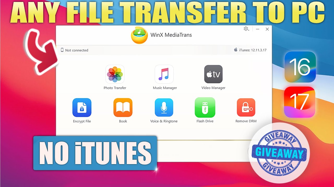 WinX MediaTrans : iOS File Transfer Solution Without iTunes! - YouTube