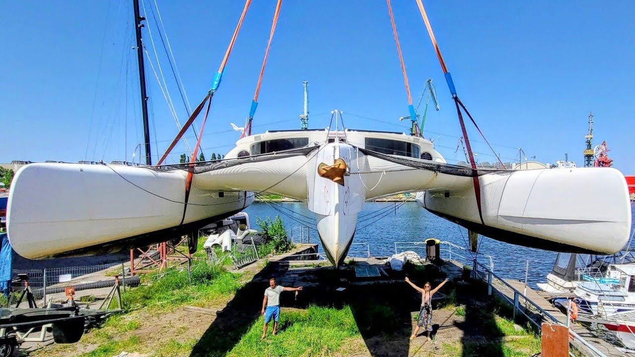 Our trimaran went flying! The worst day ever!!!