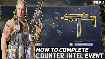 How to complete Counter intel event COD MOBILE | Get more Ammo Points in Counter intel event CODM