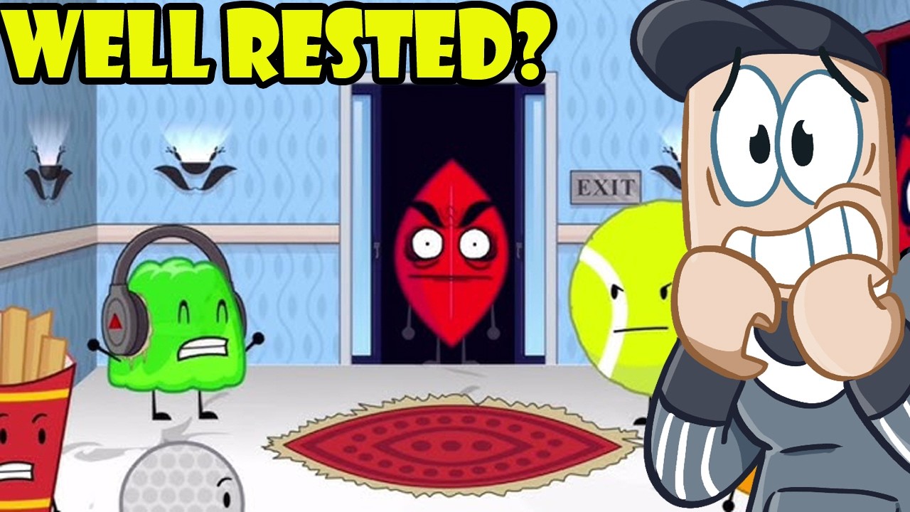 Evil Leafy Glitches BFDIA: Well-Rested?!