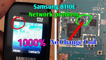 B110E Samsung Network Problem Solution || No service Problem 2020 || Saad Mobiles #NoChangeanyIC
