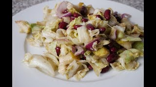 Фитнесс СаЛаТ из фасоли и зелени ПиКатный Веган Фитнесс СаЛаТ из фасоли и зелени ПиКатный Веган