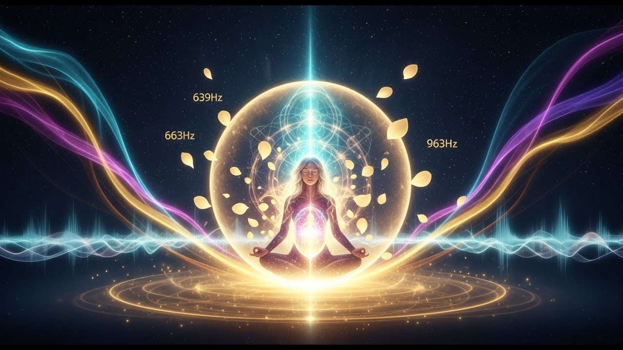 Crown Chakra Activation | 963Hz Frequency Music | Arcturian Light Codes ...